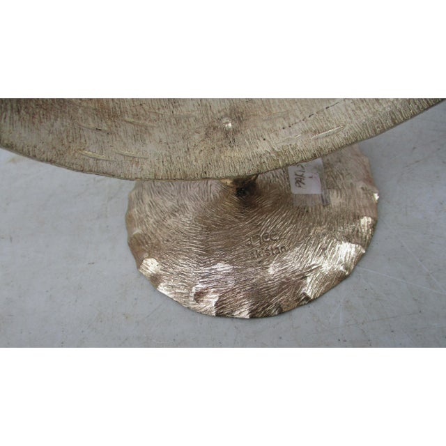 2000 - 2009 2000 Taneez Silver Plated Brass Sculpture For Sale - Image 5 of 7