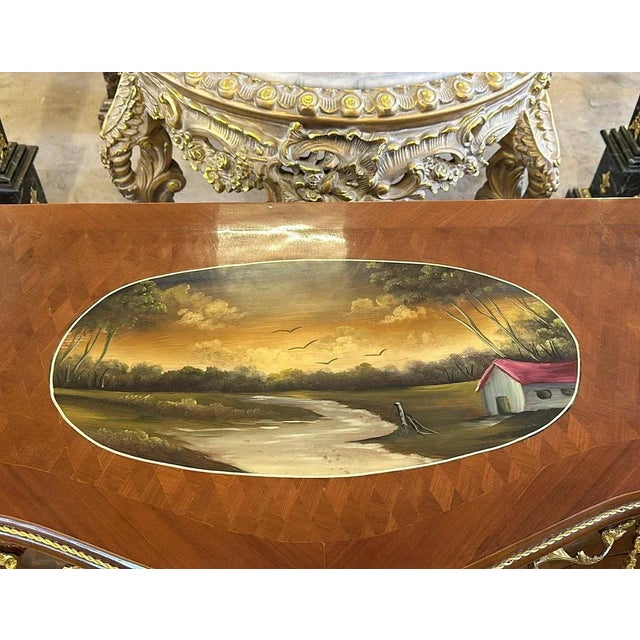 French Louis XV Style Commode Furniture For Sale - Image 4 of 5