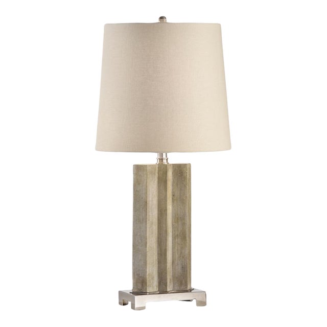 Wildwood Geo I Concrete Table Lamp For Sale