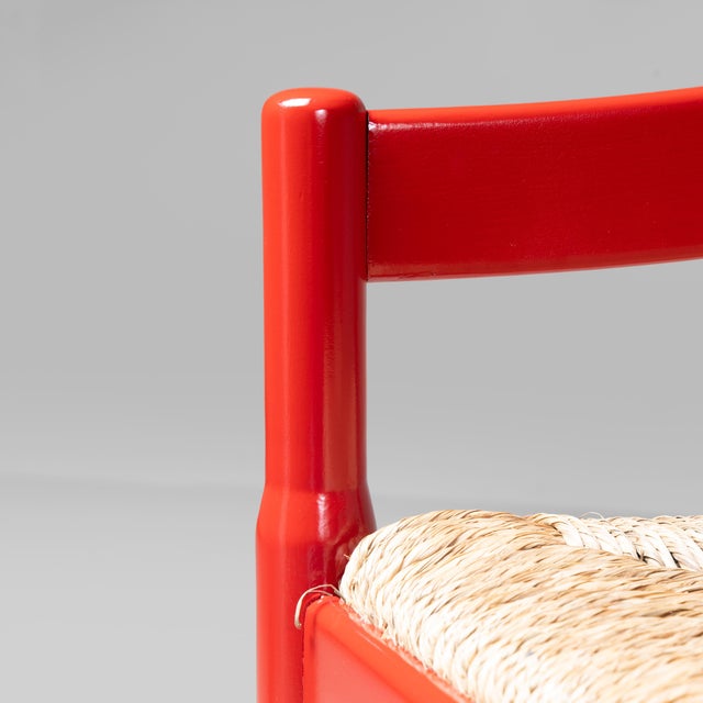 Vintage Carimate Chairs by Vico Magistretti for Cassina, 1959, Set of 12 For Sale - Image 12 of 13
