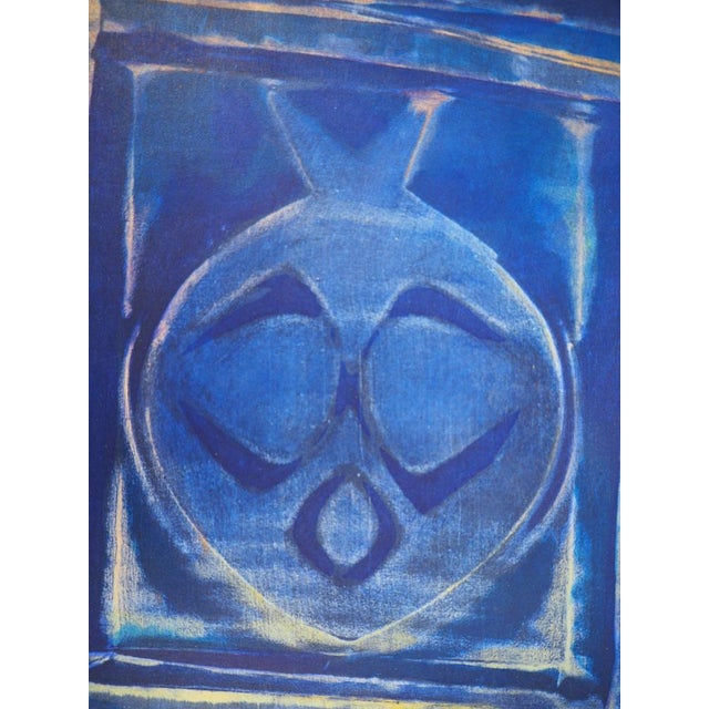Modern Max Ernst, Composition au vase bleu, Lithograph For Sale - Image 3 of 6
