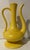 Mid-Century Modern 20th C. Mid Century Modern Sculptural Yellow Ceramic Ewer, Italian Style For Sale - Image 3 of 10