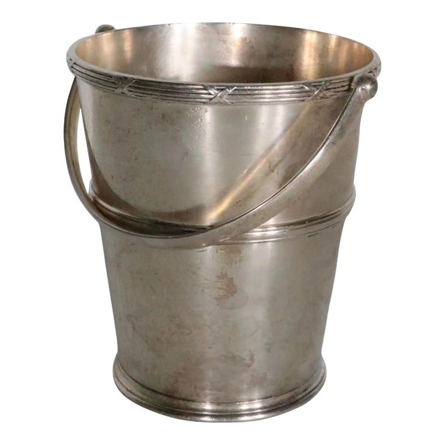 Vintage Ritz Carlton Silver Plate Ice Bucket | Chairish