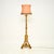 An absolutely stunning antique Victorian gilt wood floor lamp. This was made in England, it dates from around the...