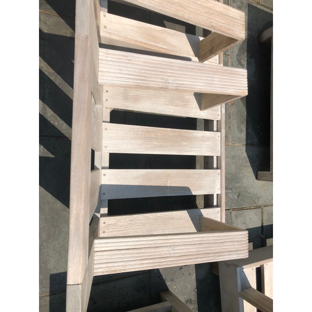 Sutherland Reeded Teak Outdoor Living Room Set | Chairish Sutherland Reeded Teak Outdoor Living Room Set | Chairish on Patio Living Room Set id=40574