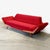 Rowe Furniture Walnut Gondola Couch / Sofa in the Style of Adrian Pearsall For Sale - Image 4 of 11