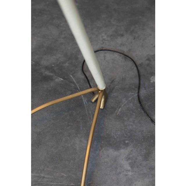 Vintage Wood and Paper Floor Lamp For Sale - Image 5 of 15