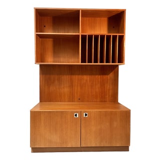 1960s Teak Entertainment Media Center by Hammel Mobelfabrik For Sale