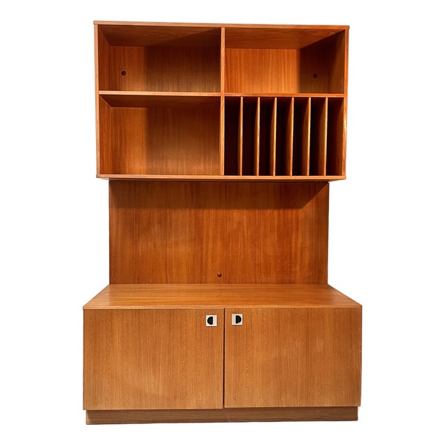 1960s Teak Entertainment Media Center by Hammel Mobelfabrik For Sale