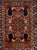 Early 20th Century Antique Persian Serapi Rug 3'4" X 4’6" For Sale - Image 5 of 5