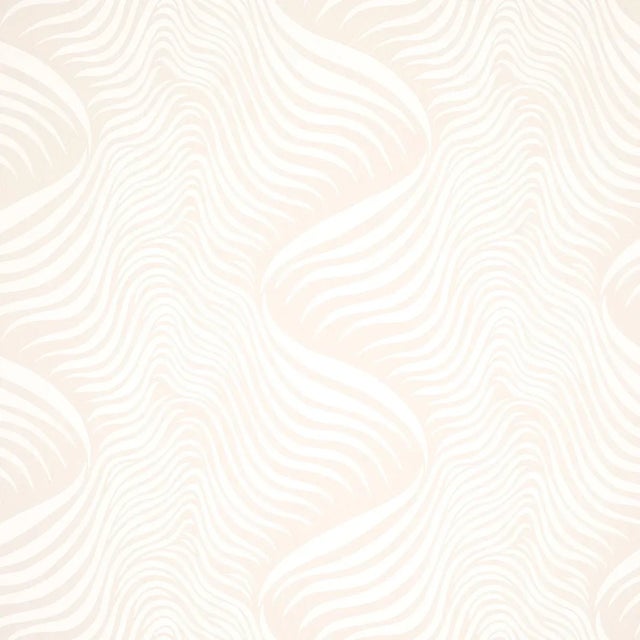 Not Yet Made - Made To Order Sample - Schumacher Sauvage Wallpaper in Natural For Sale - Image 5 of 5