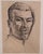 This pen and ink drawing portrait drawing is by well listed artist Robert Lee Eskridge. Both the drawing and the frame are...