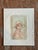 Vintage Hibble Portrait of Girl With Hat Lithograph For Sale - Image 4 of 12