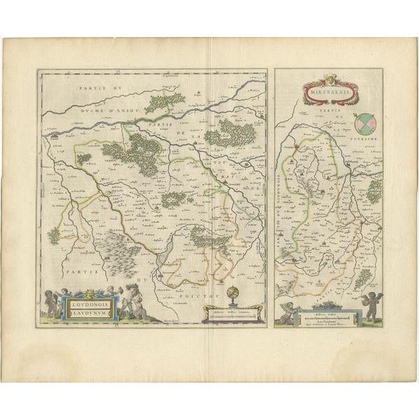 Cartography, 17th century. Willem (1571-1638) and Joan Blaeu (1596-1673), Theatrum Orbis Terrarum sive Atlas Novus\.,...