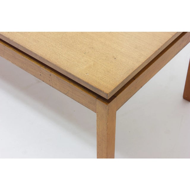 Wood Floating Abstracta Coffee Table by Jos de Mey for Van den Berghe-Pauvers, 1960s For Sale - Image 7 of 10