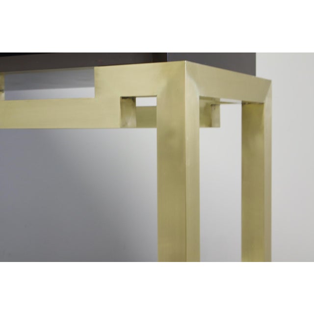 Vintage Art Deco Style Bar Cabinet in Brass, 1968 For Sale - Image 13 of 15