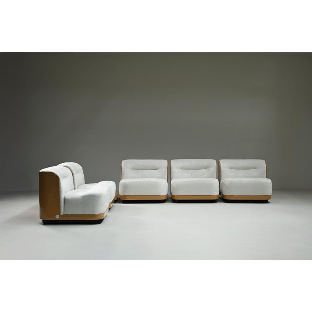 Trinom chair by peter maly for cor, 1960s germany. A rare and striking set of trinom modular lounge chairs, designed by...