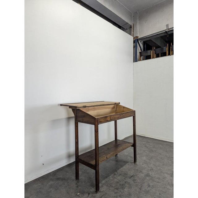Large Notary Writing Desk For Sale - Image 4 of 6