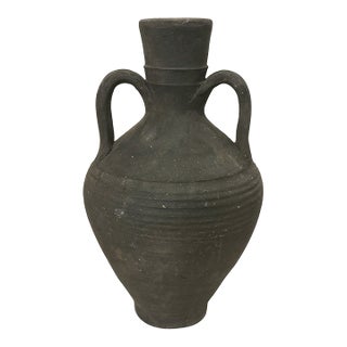 Rustic French-Style Mediterranean Amphora – Handcrafted in Egypt For Sale