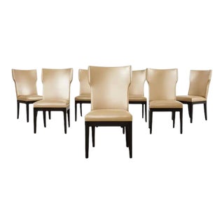 Set of Eight Christian Liaigre Holly Hunt Barbuda Dining Chairs For Sale