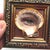 Original Painting on Shell Framed Lover's Eye Victorian Style Wall Decor by Artist Valeriya Serova For Sale - Image 6 of 8