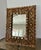 Brown Spanish Colonial Style Gilt Wood Wall Mirror For Sale - Image 8 of 17