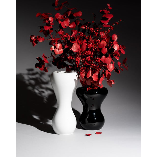 Rosenthal Porcelain Baobab Vases by Emmanuel Babled for Rosenthal, 1990s, Set of 2 For Sale - Image 4 of 16
