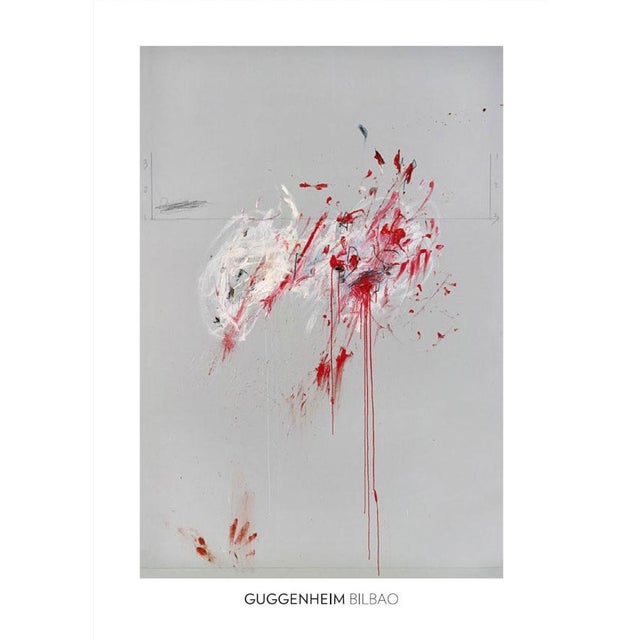 Cy Twombly Nine Discourses on Commodus Exhibition Poster Dimensions: 27,5 x 39,3 in / 70 x 100 cm Sold unframed