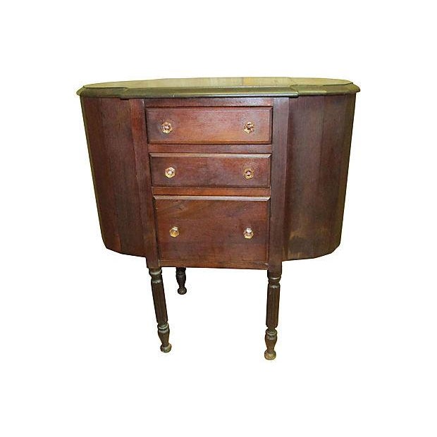 Martha Washington Style Sewing Cabinet | Chairish