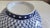 Ceramic Vintage Asian Style Blue & White Decorative Bowl For Sale - Image 7 of 7