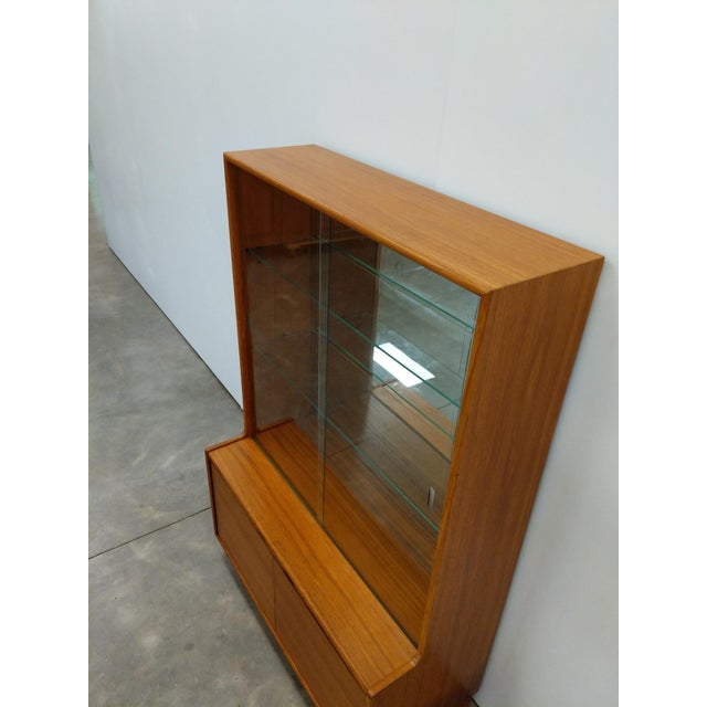 Mid-Century Modern Vintage Mid Century Modern Teak Cabinet by Turnidge of London For Sale - Image 3 of 8