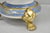 Blue Early 20th Century Nippon Hand Painted Porcelain Blue Centerpiece Compote Bowl W/ Cottage & Geese For Sale - Image 8 of 18