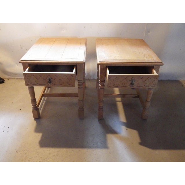 Henredon Rustic Country End Tables a Pair Chairish