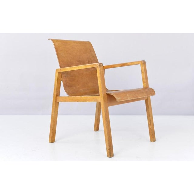 Wood Vintage Finnish 51/403 Armchair by Alvar Aalto for Artek, 1932 For Sale - Image 7 of 12