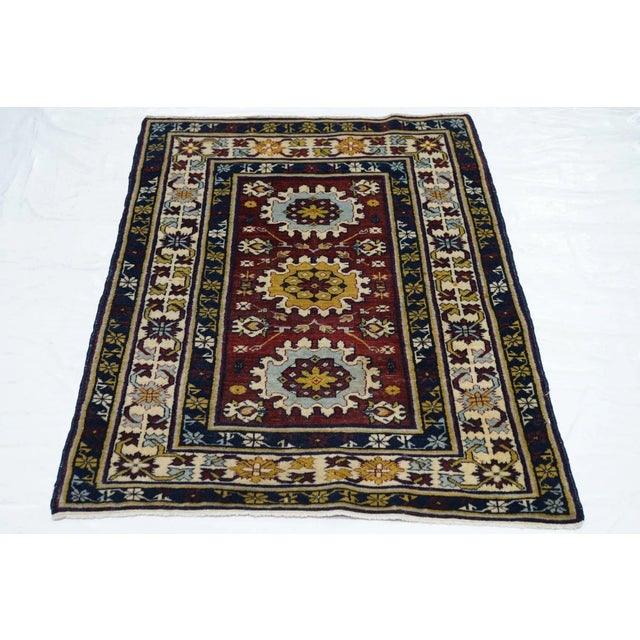 Antique Shirvan Kuba Rug 2'7'' x 3'4'' For Sale - Image 11 of 12
