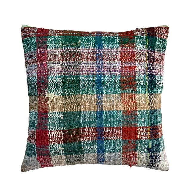 Vintage Kilim Pillow Cover For Sale - Image 11 of 11