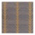 Sample - Schumacher X Celerie Kemble Acanthus Stripe Sisal Wallpaper in Turmeric For Sale