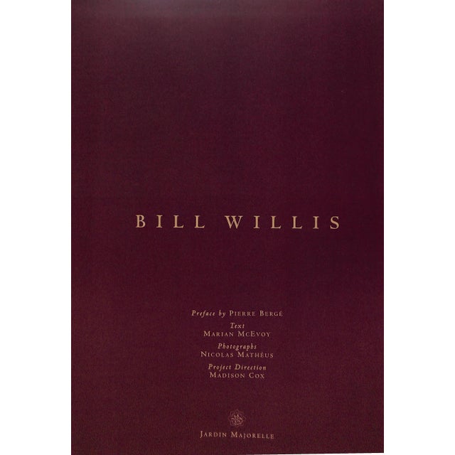 Traditional "Bill Willis Designing the Private World of Marrakech" 2001 Jardin Majorelle For Sale - Image 3 of 12