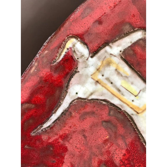 Eugenio Pattarino Eugenio Pattarino Ceramic Charger For Sale - Image 4 of 10