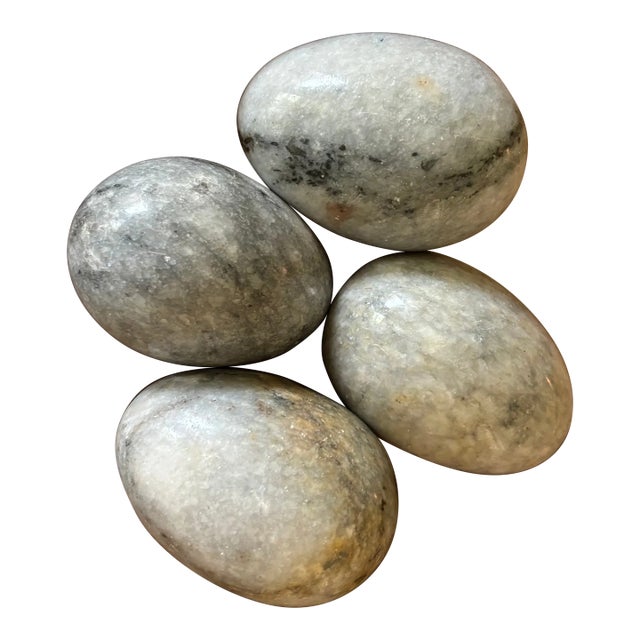 Vintage Marble Eggs - Set of 4 For Sale