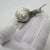 This vintage silver figurine depicts a life-size snail. Handcrafted in arezzo, tuscany during the 1970s to 1980s by...