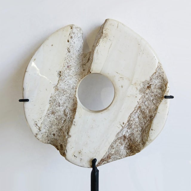 Indonesian Stone Disk For Sale - Image 11 of 17