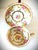 English Antique English Royal Chelsea Bone China Cup and Saucer, Golden Rose For Sale - Image 3 of 12
