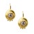 Modern Oro 18K Gold Large Diamond Hook Earrings, A Pair For Sale - Image 3 of 9