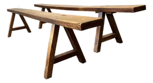 Late 19th Century French Benches - A Pair