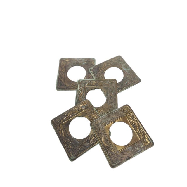Art Nouveau Surface-Mounted Switch Plate, Austria, 1930s, Set of 5 For Sale - Image 9 of 9