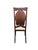 Mid-19th Century Dressing Chair With Convertible Mirror Seatback in Off-White Jacquard Fabric For Sale - Image 9 of 12
