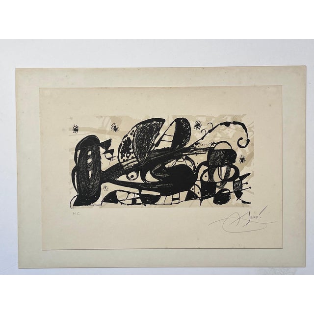 Joan Miró, Untitled, 1974, Lithograph For Sale