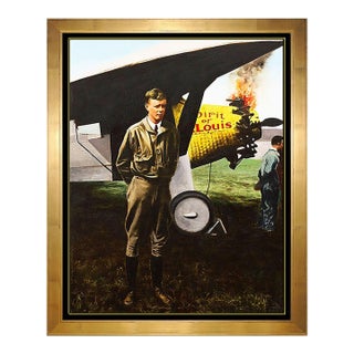 Late 20th Century Charles Lindbergh, Guy Johnson For Sale