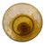 Mid-Century Modern French Biot Mid Century Modern Amber Bubble Glass Hurricane Candle Holder / Photophore For Sale - Image 3 of 8
